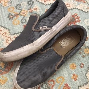 Vans Perf. Leather Slip On